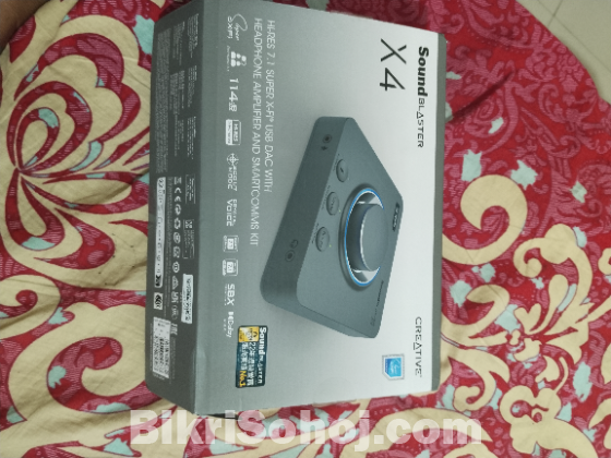 Sound Blaster X4